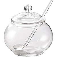 光洋陶器 耐熱ガラス シュガーポット (スプーン付) G8902060