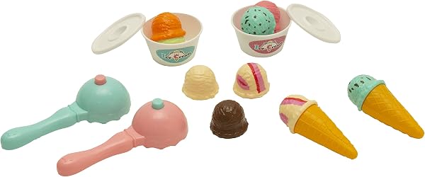石川玩具 Gokko!わくわくフレーバーアイスクリーム屋さん ピンク - 1