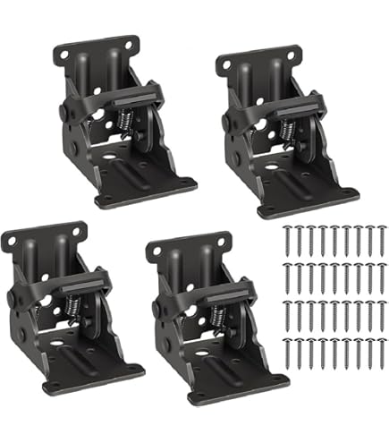 Amazon.co.jp: awliye 4個セット 折りたたみ 金具 90度 セルフロック