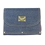 アットファースト マルチケース 母子手帳 ケース デニム ネイビー AF7100