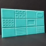 壁紙3D弾性brickTVの背景レンガ30 * 60CM 3D壁ステッカーリビングルームフレキシブルフォームレンガステッカーベッドルーム模造ソフトバッグ接着剤の壁紙 ( Color : Blue )