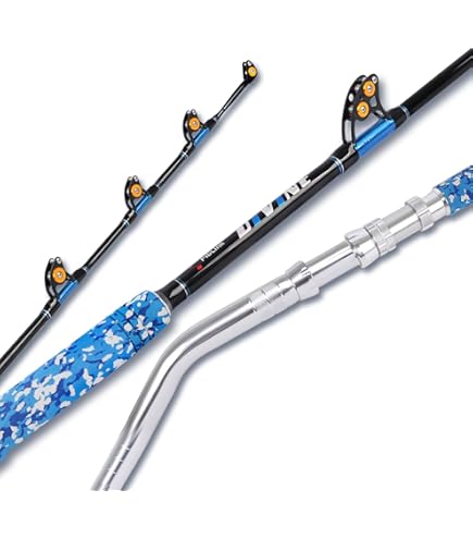 ☆程度良好☆SALT WATER HOUSE トローリングロッド Amazon | Xcaliber Marine Pro トーナメントシリーズ 6フィート