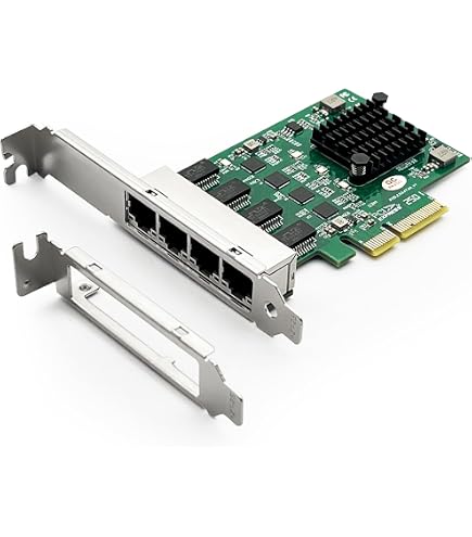 Amazon | StarTech.com 4ポートギガビット増設PCIe NIC Intel I350