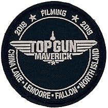 Amazon.co.jp: トップガン マーヴェリック ロゴ ワッペン 撮影
