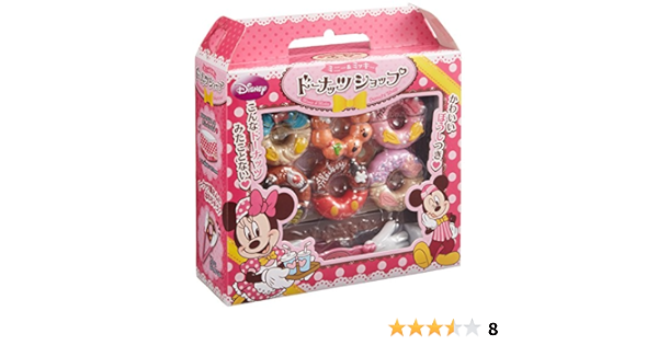 Amazon Disney ミニー ミッキー ドーナッツショップ 食べ物 おもちゃ