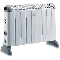 De'Longhi Radia S Oil Column Heater , with 1500W Timer, 3 Power Settings,  Safety Features, Handle and Castors, TRRS0715T , White : Amazon.com.au: Home