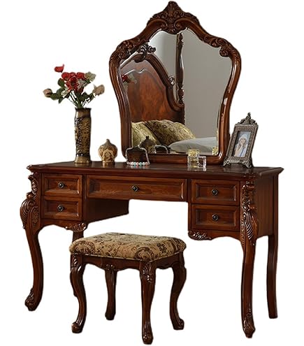 Amazon｜レトロドレッサー テーブル アンティーク ドレッサー