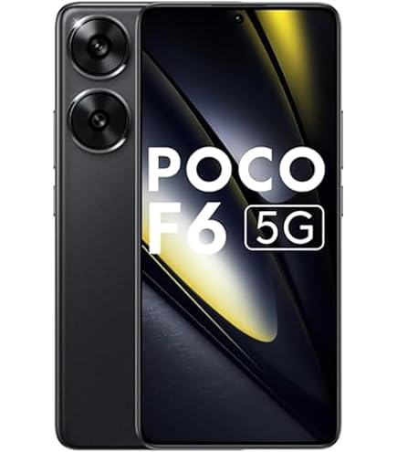Xiaomi Poco F6 5G Dual SIM 8GB RAM 256GB - Black EU : Amazon