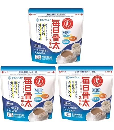 Amazon | 雪印メグミルク 毎日骨太スキム スティックタイプ【特定保健