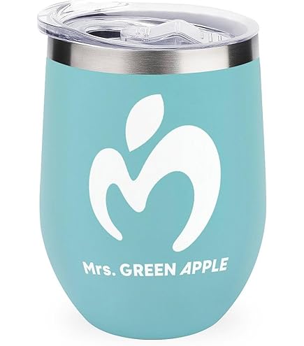 Amazon | GREEN LABEL x Mrs. GREEN APPLE コラボロゴ入りグラス 限定