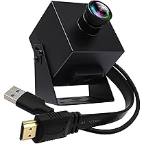 Amazon.co.jp: ELP 4K USB カメラ マイク付き マニュアルズーム