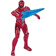 パワーレンジャー レッドレンジャー 5インチフィギュア ABS&PVC&PA製 塗装済み可動フィギュア