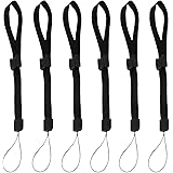 VSuRing ハンドストラップ 6本セット 無地 スマホ Airpods Nintendo Switch リモコン GoPro カメラ 自撮り棒 傘 懐中電灯 USBメモリ キー等用 頑丈 便利 耐久 リストストラップ 長さ 調整可能 落下防止 紛