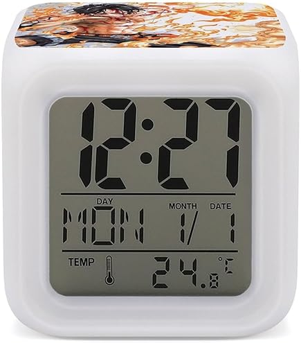 Amazon.co.jp: 目覚まし時計 ワンピース ONE PIECE ルフィ