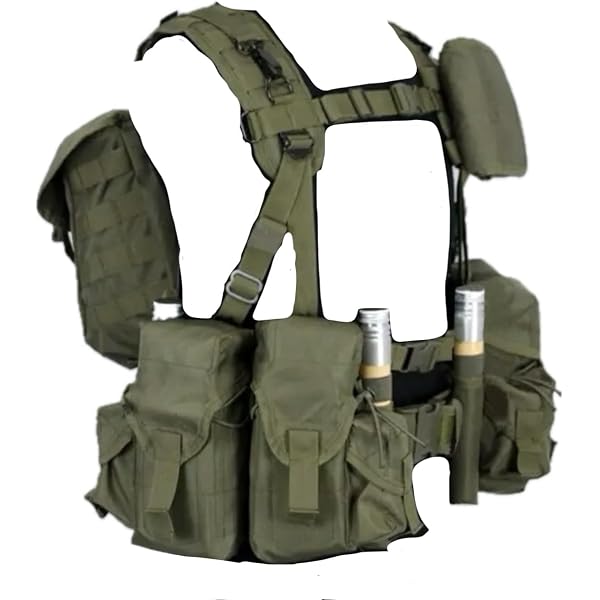 Amazon.co.jp: [ALTYN] ロシア軍SMERSHタイプチェストリグ デジタル