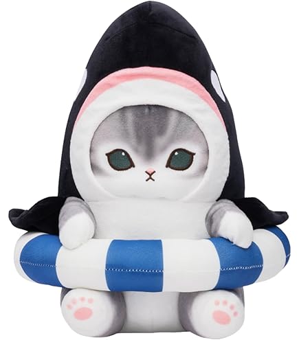 Amazon.co.jp: mofusand モフサンド サメにゃん 超BIGぬいぐるみ 全1