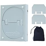 Amazon Neelac 簡易風防付ポケットストーブ メスティンに傷が付かない収納袋付 固形燃料 ストーブ ミニコンロ Diy 工具 ガーデン