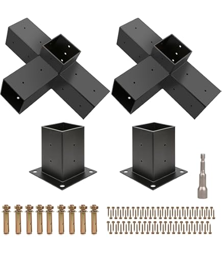 Amazon | Grehitk (グレハイテク) パーゴラキット パーゴラブラケット