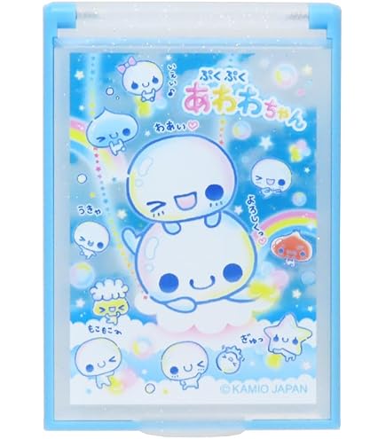 Amazon | カミオジャパン クリアファイル 6P ファスナー付きファイル
