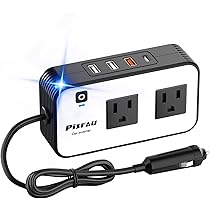 Amazon.co.jp: PiSFAU インバーター 200W シガーソケット