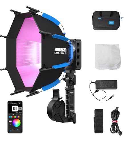 Amazon | amaran Pano 60cキット コンパクト 60W RGBWW フルカラー