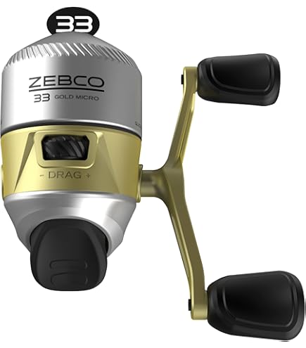Amazon | Zebco ゼブコ 33 Micro Gold トリガースピン リール [並行