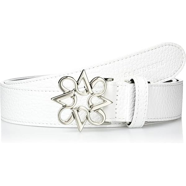 ⭐︎セントアンドリュース⭐︎ レディース ゴルフ ベルト 白 シルバー