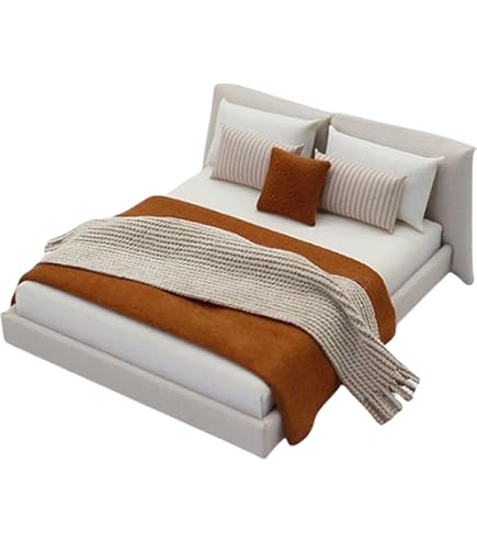 Amazon.co.jp: ミニチュアドールベッドセットDIYシーンドール