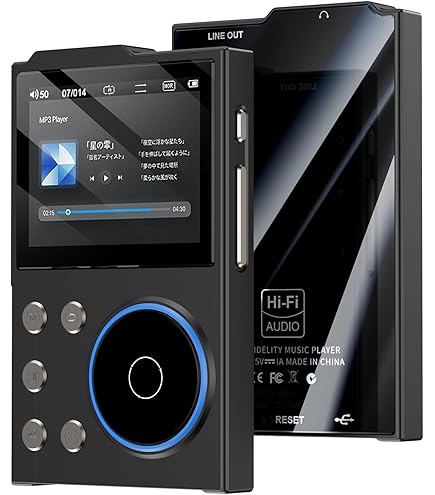 Amazon.co.jp: Sxhlseller HiFi MP3 プレーヤー、ロスレス再生
