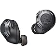 オーディオテクニカ ATH-CKS50TW BK ワイヤレスイヤホン bluetooth / ワイヤレスイヤホン ノイズキャンセリング 重低音 / 最大約50時間再生 /イヤホン20時間再生 / 通話品質強化 /ノイズキャンセル/ヒアスルー/低遅延モ