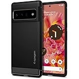 SPIGEN Rugged Armor Case Designed for Google Pixel 6 Pro (2021) Resilient Ultra Soft Cover - Black