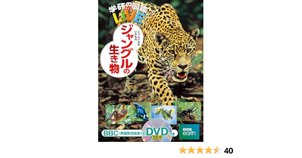 ジャングルの生き物 学研の図鑑ｌｉｖｅ ライブ 今泉忠明 湯本貴和 本 通販 Amazon