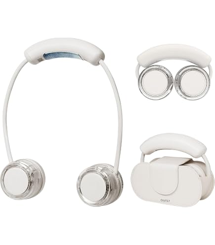 Amazon.co.jp: OURS7 首掛け扇風機 冷却プレート COOLING [ 強力送風