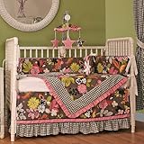 Hoohobbers 4-Piece Crib Bedding, Sleek Slate by Hoohobbers