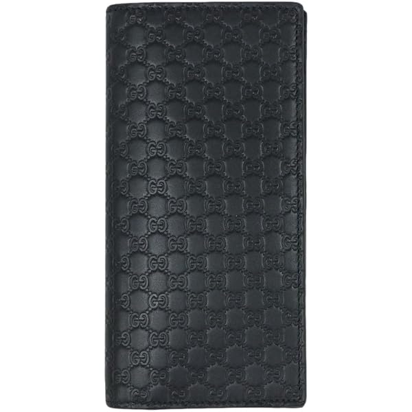 Amazon.co.jp: [グッチ] 長財布 インターロッキングG レザー ブラック