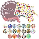Little Bitty Things ウェットバック 防水ポーチ おむつポーチ Small サイズ フリー 13.サンシャイン