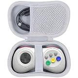 （ケースのみの販売）8Bitdo M30/NEOGEO Bluetooth ゲーミングコントローラー ポータブル専用収納ケース，ホワイト-co2CREA