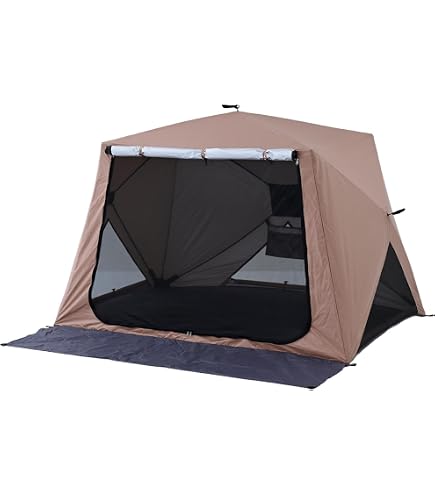 キャンパーズコレクション ポップアップテント 【未開封】 Amazon.co.jp: [キャンパーズコレクション 山善] 傘みたいに広げるだけ