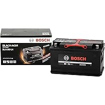 Amazon.co.jp: Bosch BLA-80-L4 Black AGM (80A/800A) Black Battery 