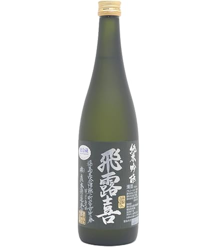 Amazon.co.jp: 飛露喜 純米吟醸 黒ラベル 720ml : 食品・飲料・お酒