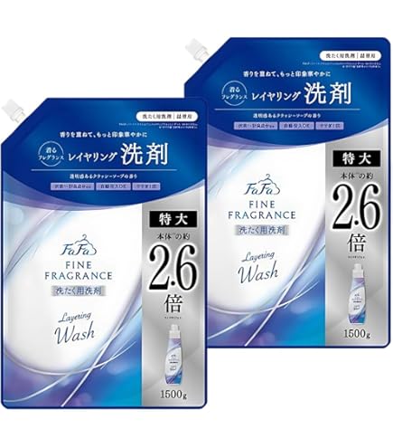 Amazon | ファーファ 洗濯用 液体 洗剤 ファイン フレグランス