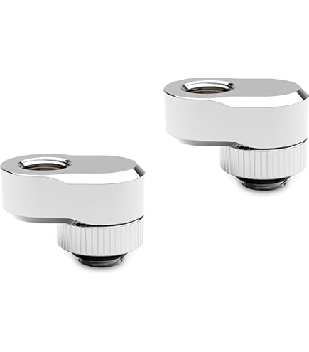 EK Quantum Torque Rotary 90° Nickel 9個 EK-Quantum Torque Rotary 90° - Nickel – EK Webshop