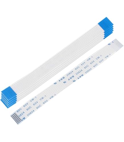 Amazon.co.jp: フレキシブルフラットケーブル、300 mm 1.25 mmピッチ6