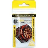 CUESOUL 標準形状超厚ダーツフライト、4セット(12PCS)