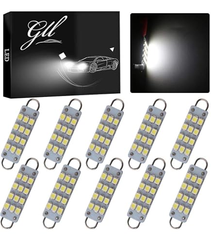 AWALITED 12-Piece LED Interior Light Kit For 2005-2010 Chrysler 300 - Ultra Bright White, Plug & Play