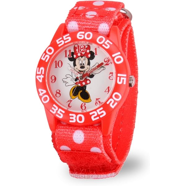 Amazon | ディズニー ミニーマウス キッズベゼル ステンレス