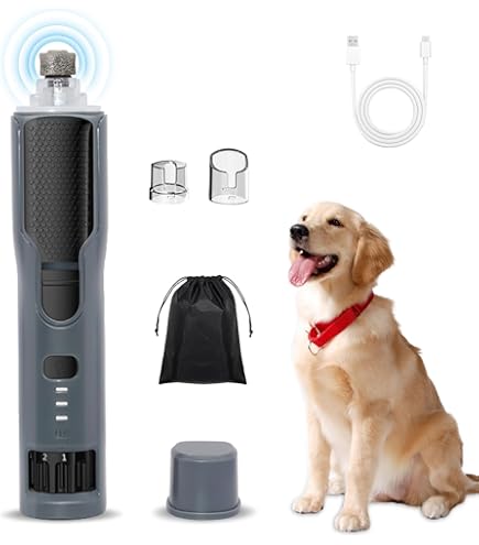 LEDディスプレイ付き 犬用バリカン グルーミング 電動犬猫爪切り 特価セール】3スピード 強力な電動ペット用爪切り 新バージョン