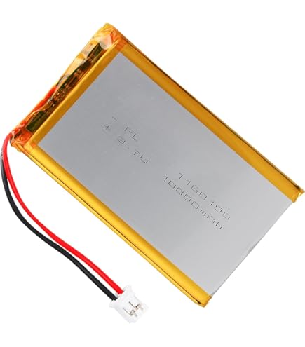 Amazon | 1個 3.7V 6000mAh リチウムポリマー充電式バッテリー 906090