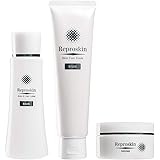 【医薬部外品】スキンケアセット ニキビ 泡洗顔 化粧水 クリーム リプロスキン + 洗顔フォーム + ジェルクリーム 100mL 100g 50g