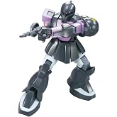 BANDAI SPIRITS(バンダイ スピリッツ) HGUC 機動戦士ガンダム ザクI(黒い三連星仕様) 1/144スケール 色分け済みプラモデル